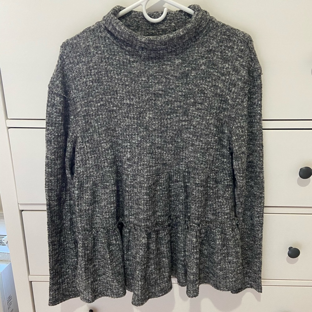 anthropology grey sweat S